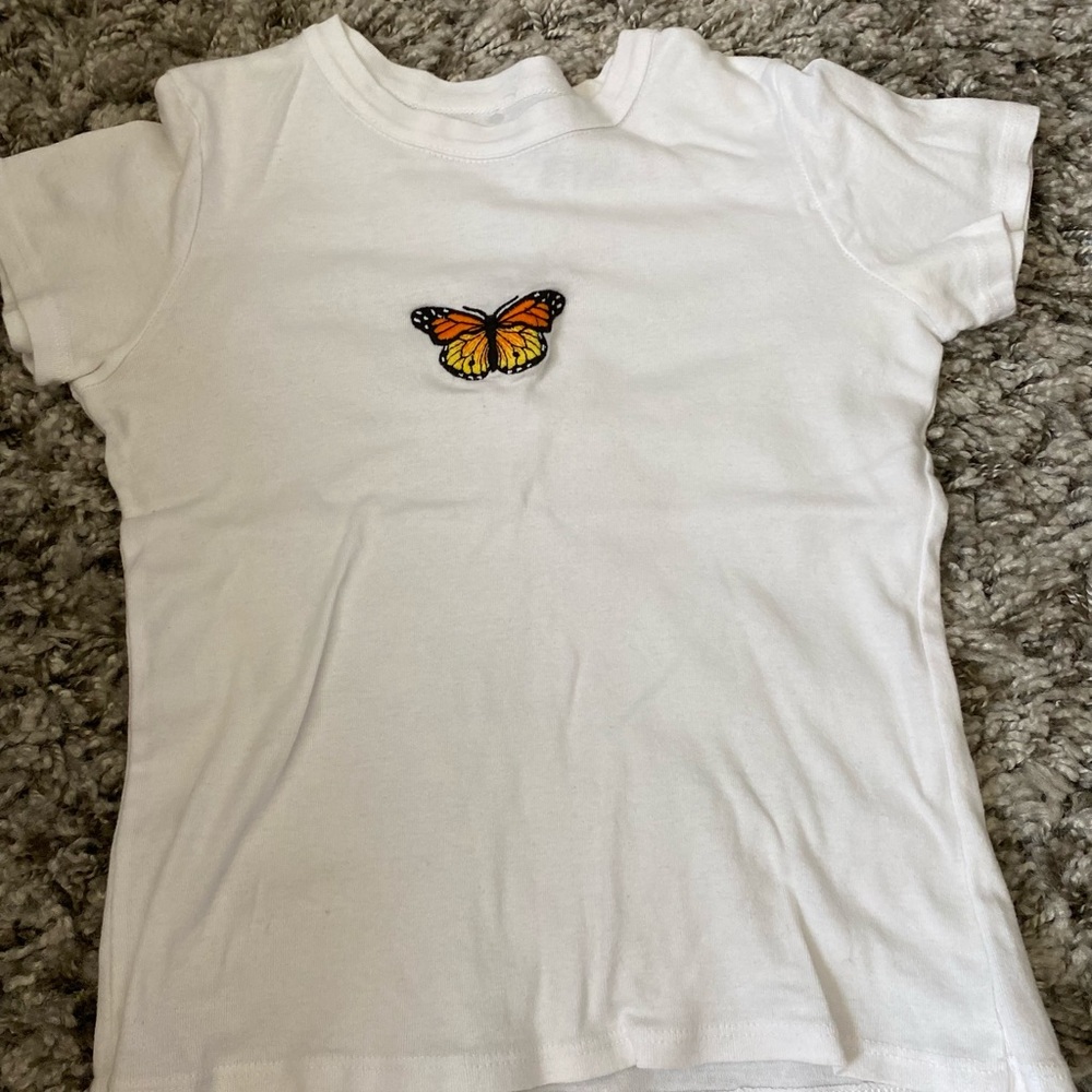 John Galt Butterfly T-shirt ONE SIZE